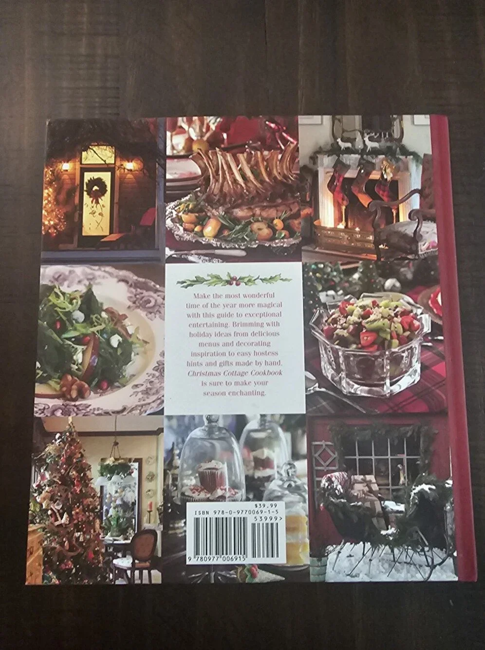 Christmas Cottage Cookbook (White) by Cottage